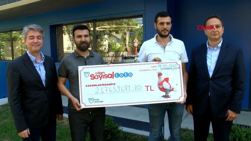 Makineye oynattığı 60 liralık kuponla, tarihin en büyük ikramiyesini kazandı