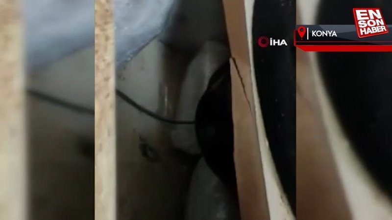 Konya'da otomobilin ses sisteminden uyuşturucu çıktı