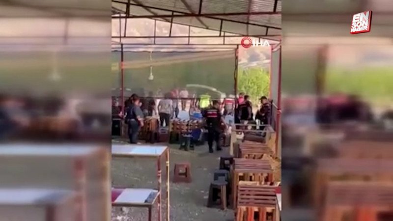 Niğde'de horoz dövüşüne baskın: 71 kişi gözaltına alındı