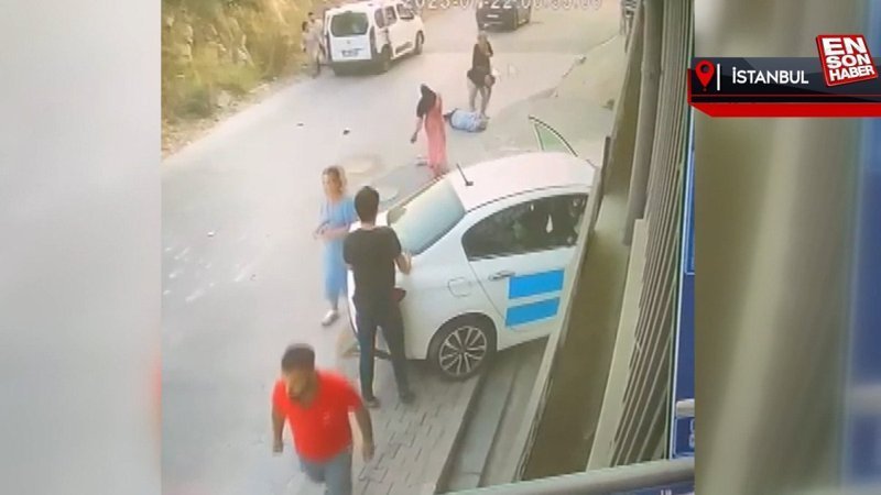 Başakşehir'de ehliyetsiz sürücü 4 kişiye çarptı