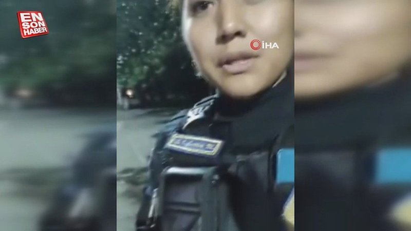 Meksika’da alkol kontrolü yapan polis alkollü çıktı