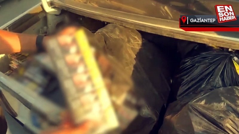Gaziantep'te kaçakçılık operasyonu: 4 gözaltı