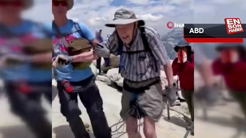 93 yaşındaki ABD’li 8 bin 800 feet yüksekliğindeki tepeye çıktı
