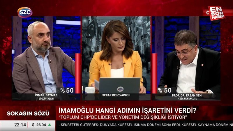 Ersan Şen'den CHP'de değişim açıklamaları yapan İmamoğlu'na sert tepki