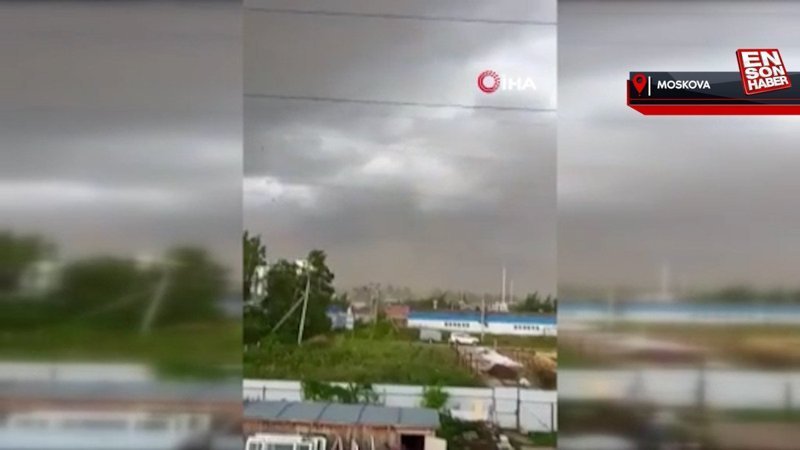 Rusya’da şiddetli fırtına