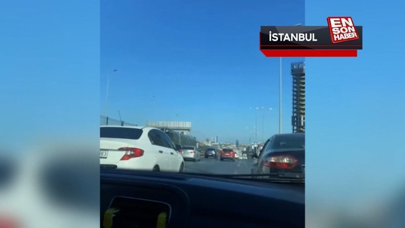 Beylikdüzü’nde makas atıp sosyal medyada paylaşan sürücüye ceza