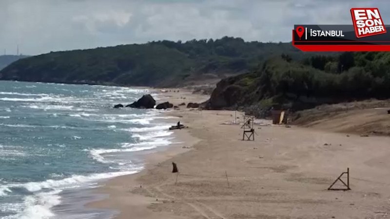 Şile'de sahilde bulunan 30'a yakın mühimmat ekipleri harekete geçirdi