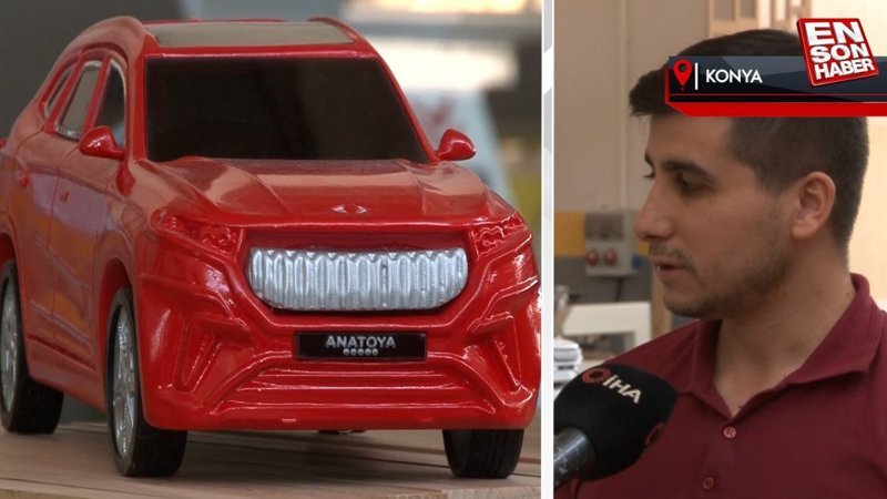 Togg’un oyuncak versiyonu Konya’dan