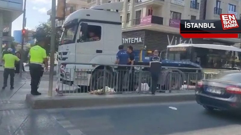 Bakırköy'de tırın altında kalan engelli hayatını kaybetti