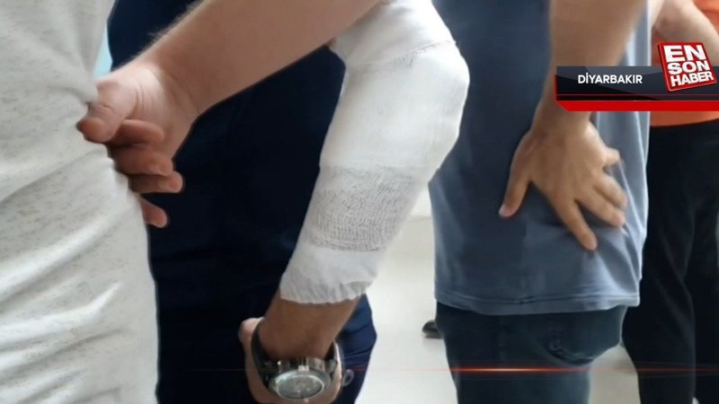 Diyarbakır'da ambulanstaki sağlık çalışanları bıçaklı saldırıya uğradı