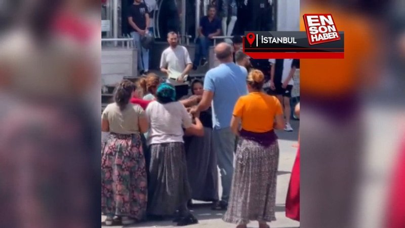 Güngören'de hırsızlık şüphelisi kadını darbetti