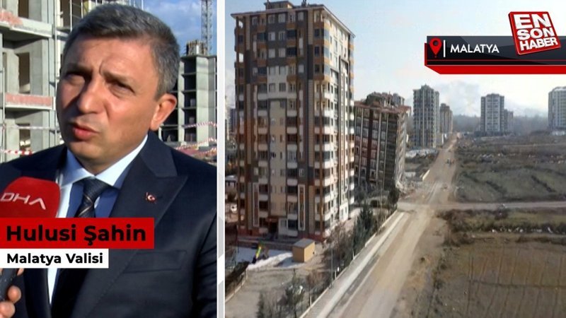 Malatya'da ağır hasarlı binalar patlatma yöntemiyle yıkılacak