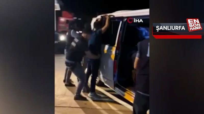 Şanlıurfa'da durdurulan araçtan 177 kilo uyuşturucu çıktı