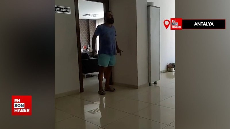 Antalya'da 34 gündür suyu olmayan vatandaş isyan etti