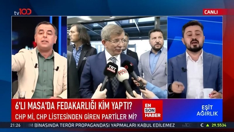 Barış Yarkadaş ile Gelecek Partili Gözel canlı yayında birbirine girdi