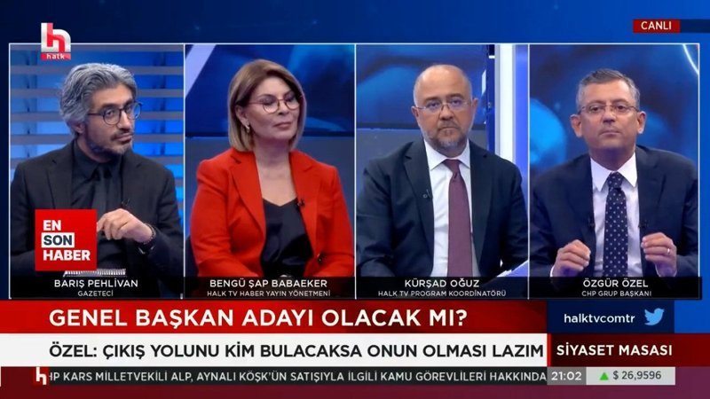 Özgür Özel'den CHP Genel Başkanlığı'na yeşil ışık