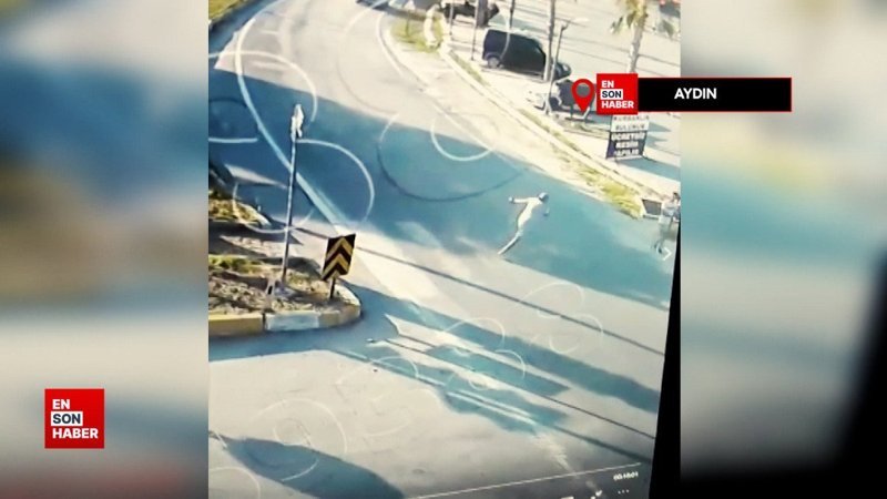 Aydın'da yaya geçidinde otomobil çarpan emekli öğretmen hayatını kaybetti