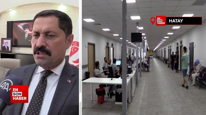 İki ayda tamamlanan Defne Devlet Hastanesinde 39 bin poliklinik hizmeti verildi