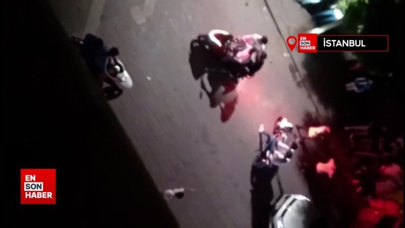 Zeytinburnu'nda asker eğlencesinde havaya rastgele ateş açtılar