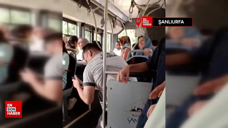 Alkollü güvenlik görevlisi bindiği otobüste yolcuları rahatsız etmişti, hakkında soruşturma başlatıldı