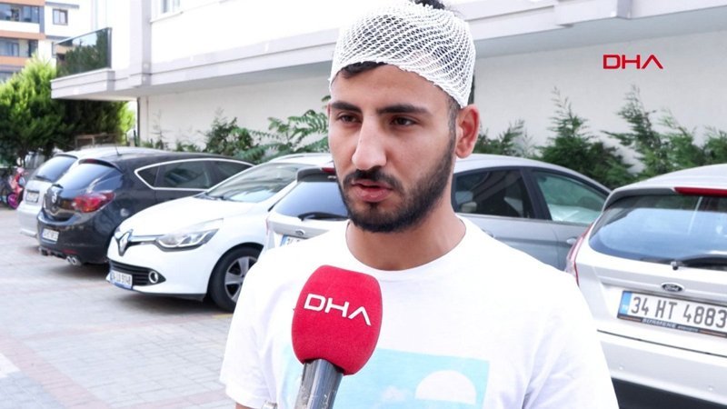 İstanbul Bahçelievler'de korkunç olay: Kafasına tüp düştü