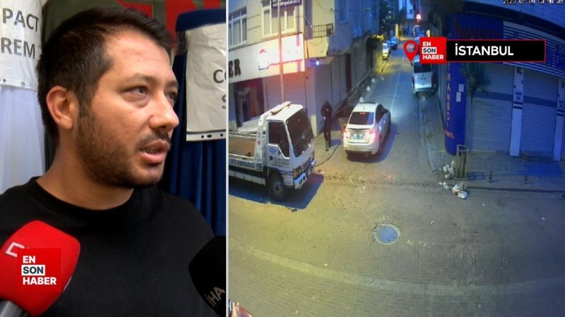 İstanbul'da mahalleli, kasa hırsızlarını saksıyla engelledi