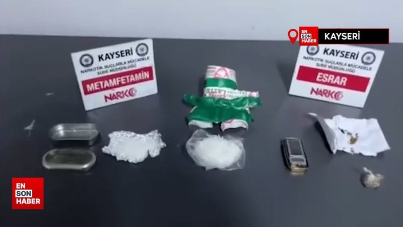 Kayseri'de uyuşturucuyu gizlemek için uzaktan kumandalı duvar yaptılar