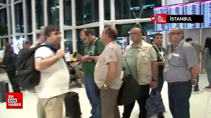 Nijer’deki Türk vatandaşları özel seferle İstanbul’a geldi