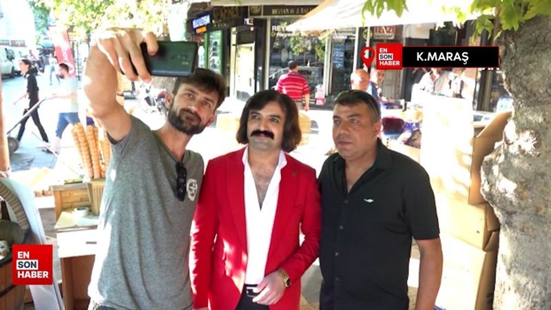 Kahramanmaraş'ta 1970'li yılların modasını tarzıyla yaşatan adam görenleri şaşırtıyor