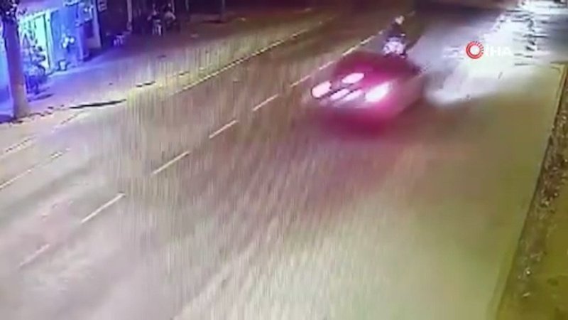 Alkollü sürücünün çarptığı yaşlı kadın ağır yaralandı