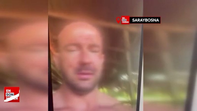 Bosna Hersek'te canlı yayında cinayet