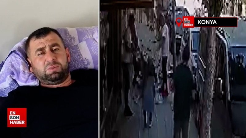 Konya'da ailesiyle beton parçalarının altında kalan baba konuştu