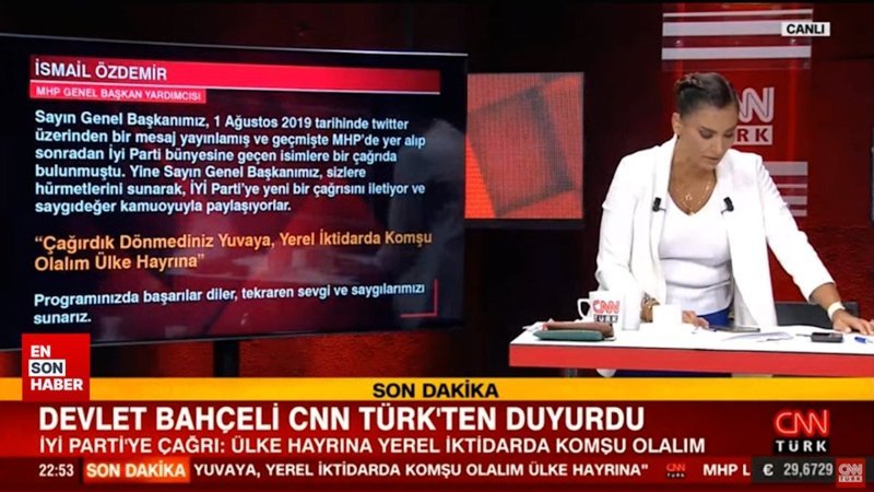 MHP lideri Devlet Bahçeli'den İYİ Parti'ye ittifak çağrısı: Ülke hayrına yerel seçimlerde komşu olalım