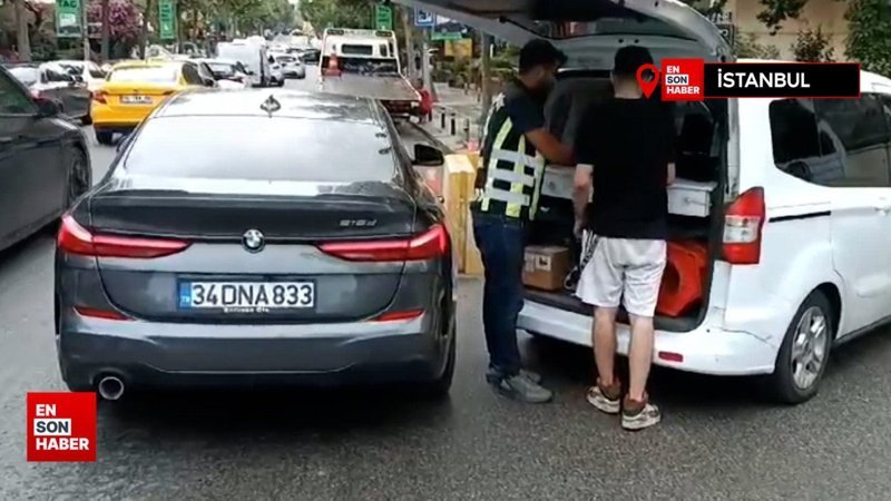 Bağdat Caddesi'nde drifte 20 bin 342 lira ceza