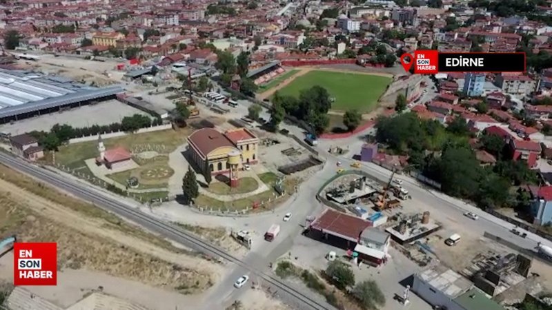Halkalı-Kapıkule Demir Yolu Projesi'nin ilk etabında çalışmalar sürüyor