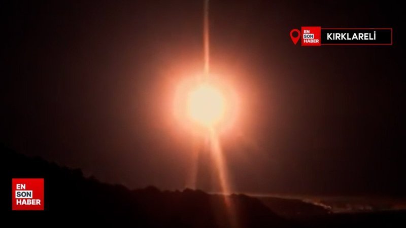 Roketsan'ın geliştirdiği sonda roketi, İğneada’dan fırlatıldı