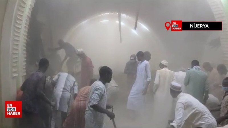 Nijerya'da 186 yıllık tarihi caminin çökmesi sonucu 10 kişi öldü