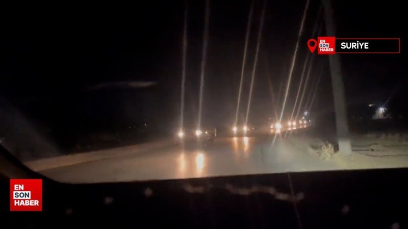 ABD, PKK/YPG’li teröristler eşliğinde sevkiyat yaptı