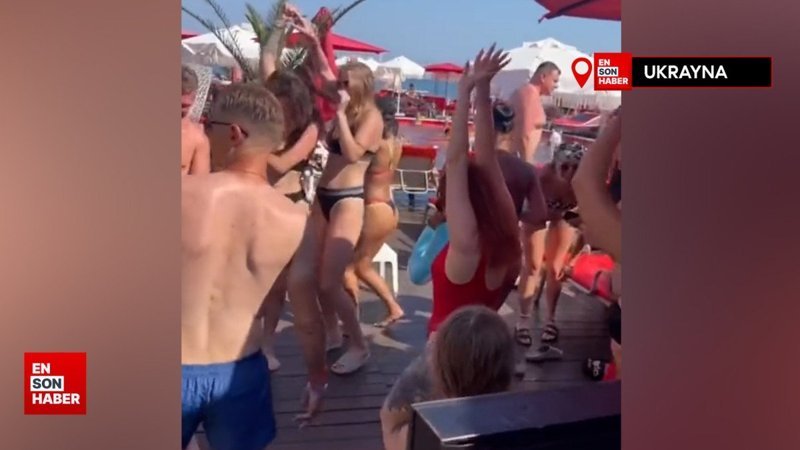 Ukrayna'dan yeni görüntüler ortaya çıktı: Odessa'dan tatil manzaraları