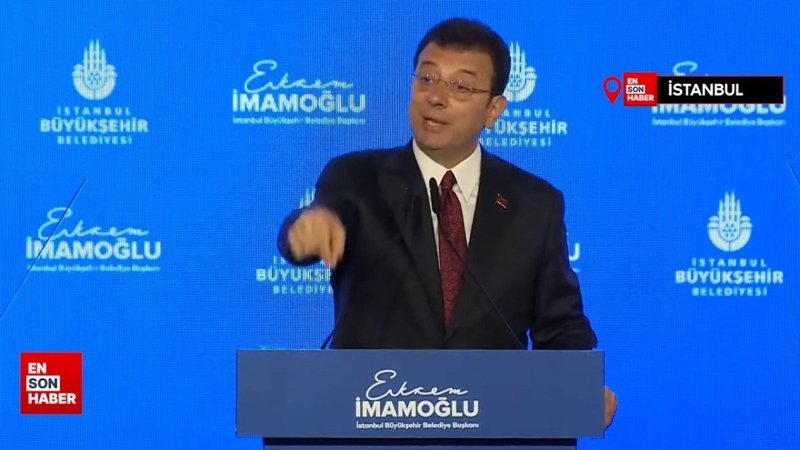 Ekrem İmamoğlu, İBB adaylığını duyurdu: İstanbul'a mühürlüyüm