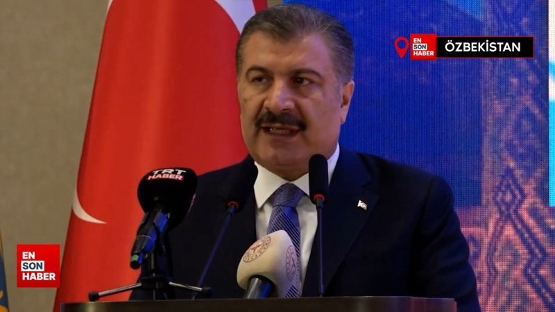 Fahrettin Koca'dan Türk Dünyası Acil Medikal Kurtarma Birimi açıklaması