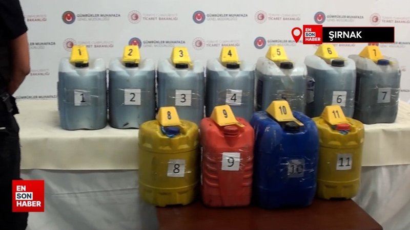 Habur Gümrük Kapısı’nda 245 kilogram metamfetamin yakalandı