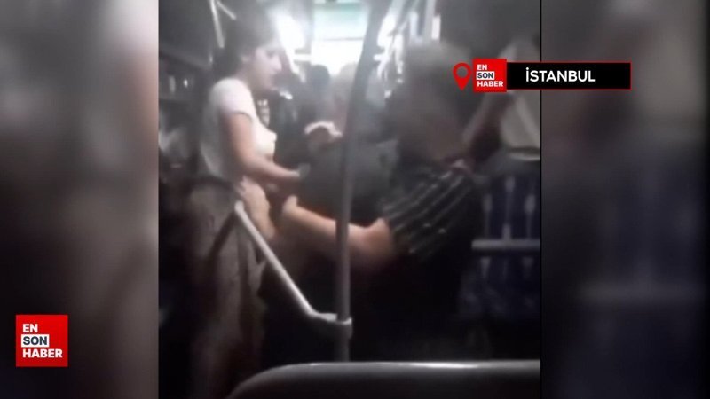 İstanbul'da metrobüs içinde yumruklu kavga: Tartışma kontrolden çıktı