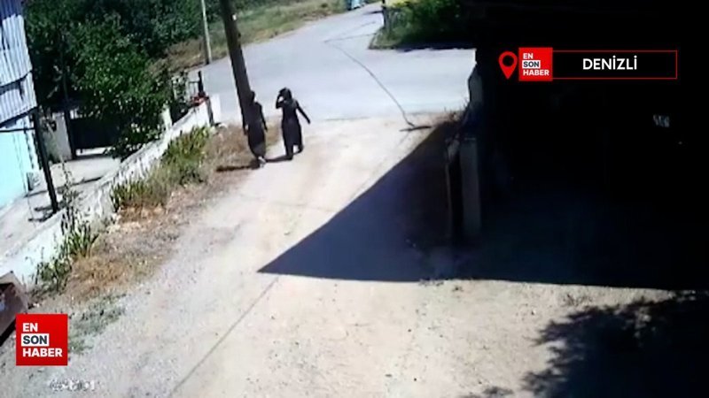 Denizli'de kadın hırsızlar mahalleliyi çileden çıkardı: Kameralara aldanmadan çalıp kaçıyorlar