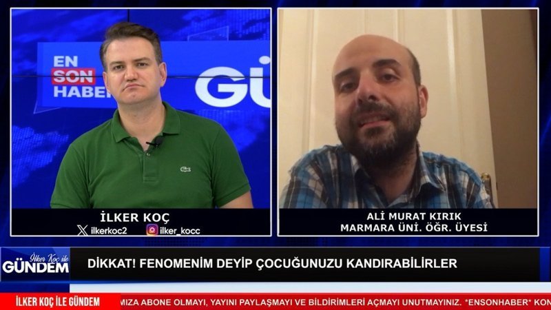 Ali Murat Kırık: Çocuklarınızı fenomenim deyip kandırabilirler
