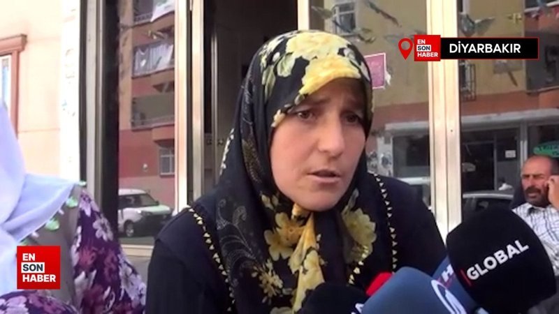 Evladına kavuşan Diyarbakırlı annenin nöbetteki sözleri