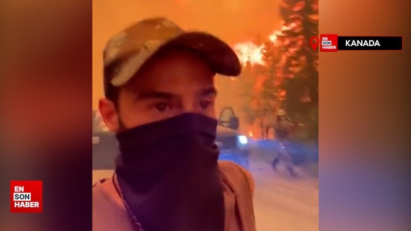 Kanada'da yangın felaketi: Alevler hızla yayılıyor