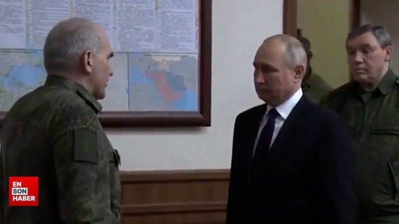 Rusya Devlet Başkanı Putin, komutanlarla görüştü