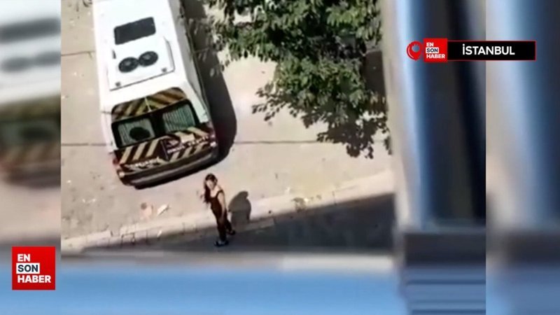 Esenyurt'ta sokakta beslediği köpekler toplanınca ortalığı birbirine kattı