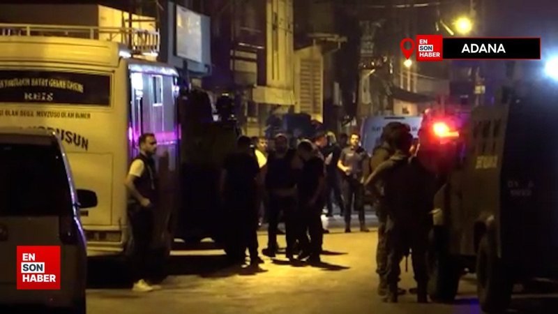 Adana'da olaya müdahale eden polis memuru kolundan bıçaklandı